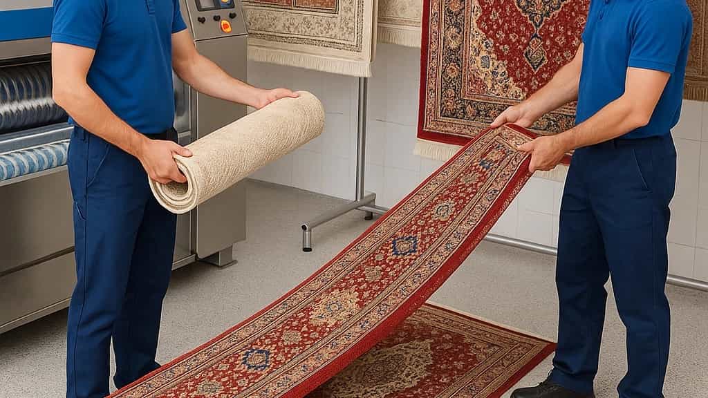 خدمات شستشوی فرش در پاکدشت